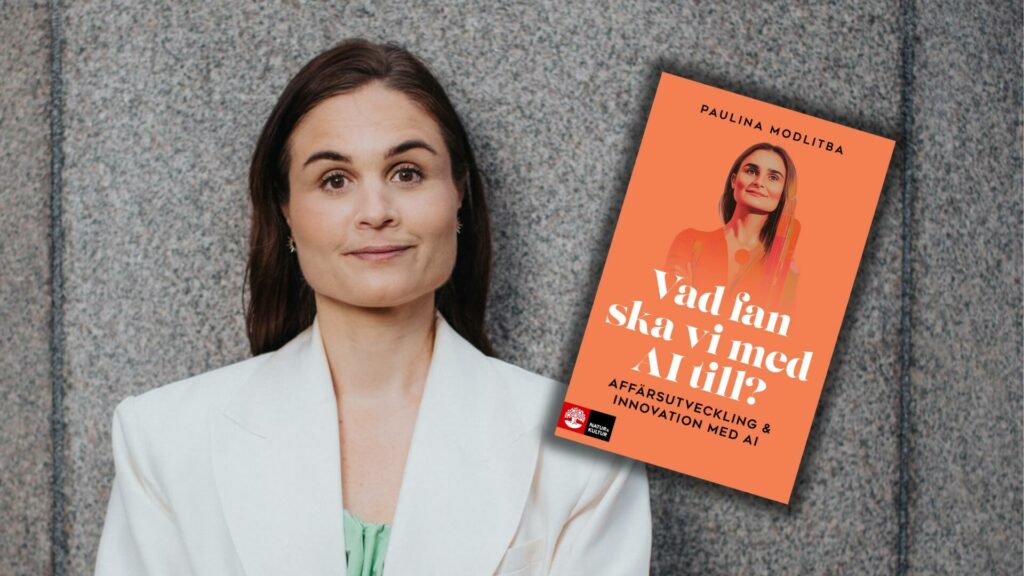 Paulina Modlitba och nya boken "Vad fan ska vi med AI till?"