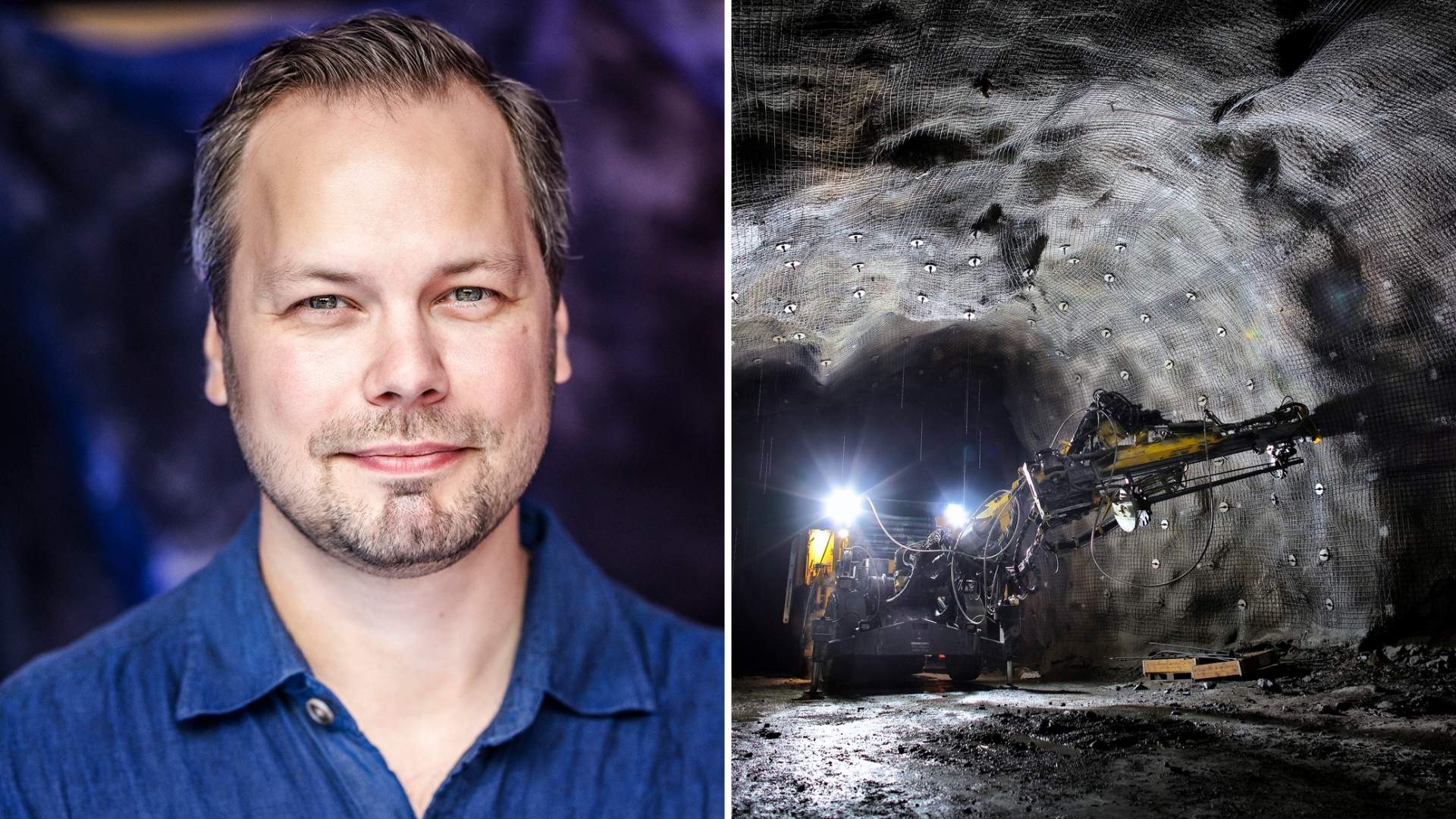 Han skulle aldrig jobba i gruvan – nu leder han LKAB:s största förändring på 130 år