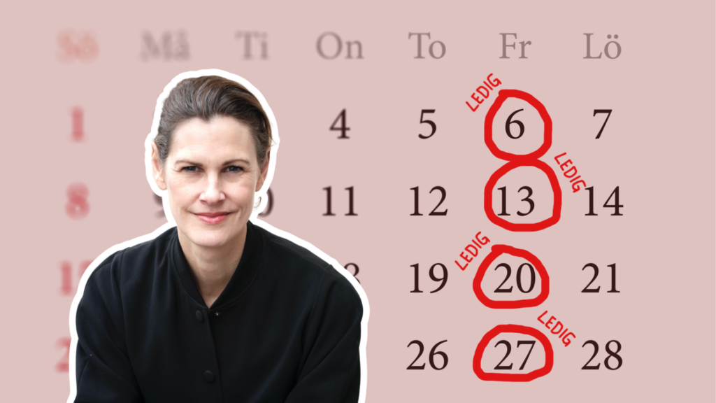 Anna-Carin Alderin, en av forskarna bakom 4 Day Week-studien