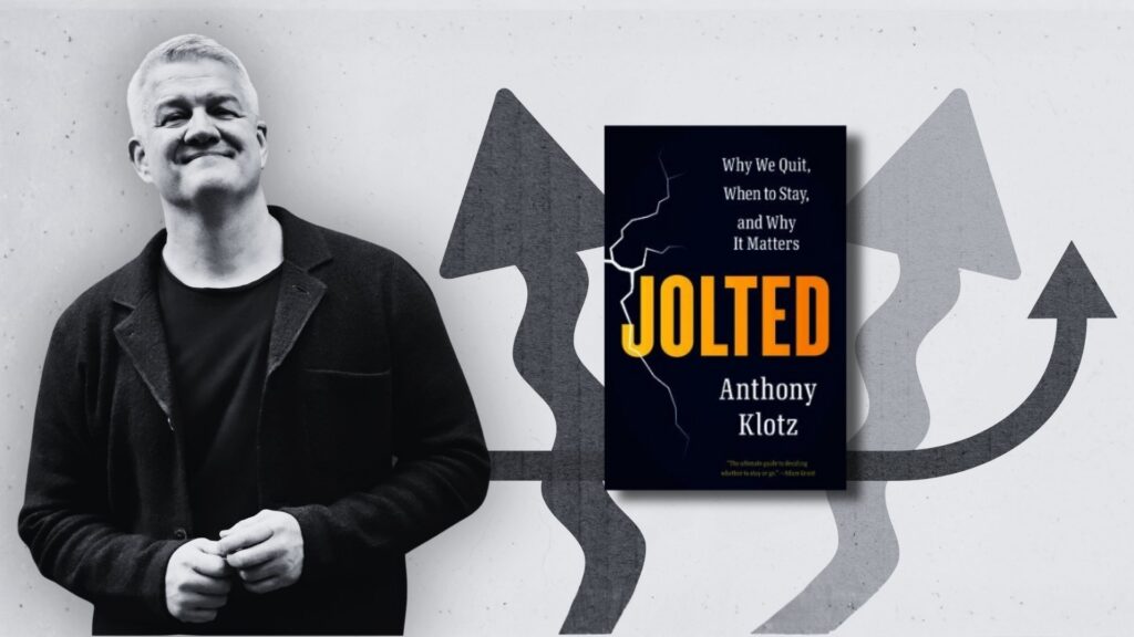 Peder Söderlind/Boken Jolted av Anthony Klotz
